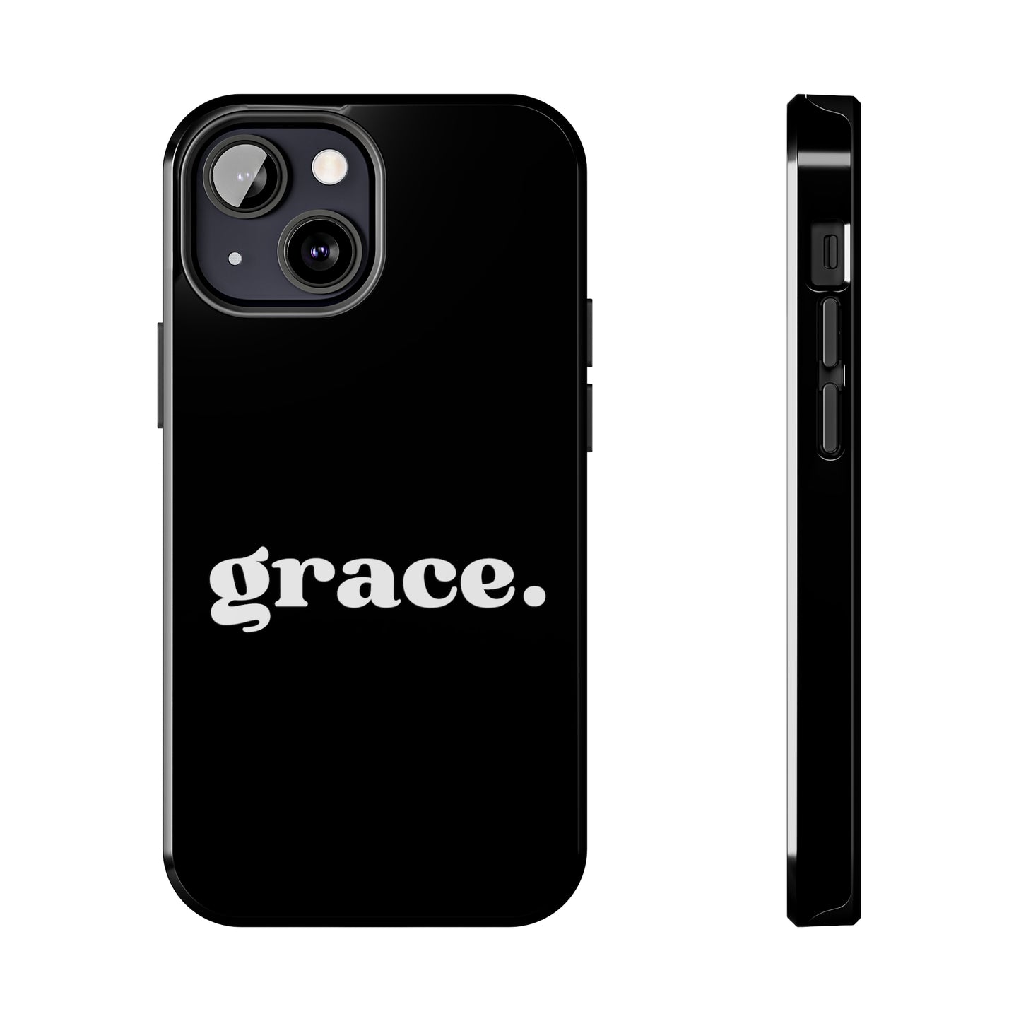 Grace iPhone Case - Black