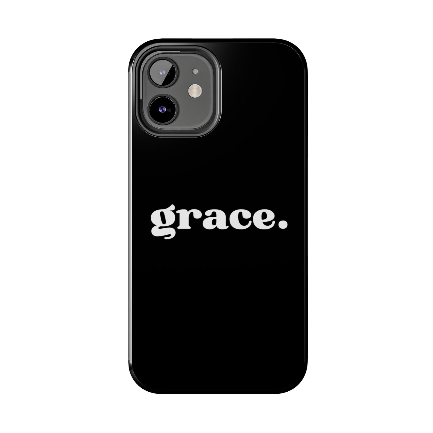 Grace iPhone Case - Black