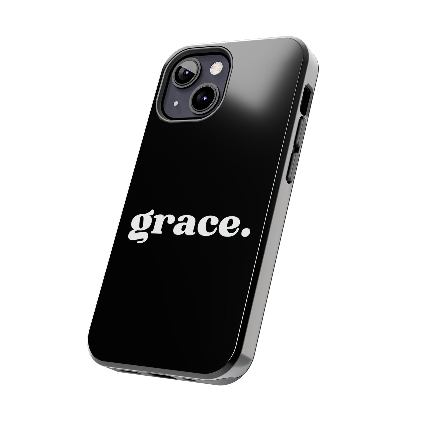 Grace iPhone Case - Black