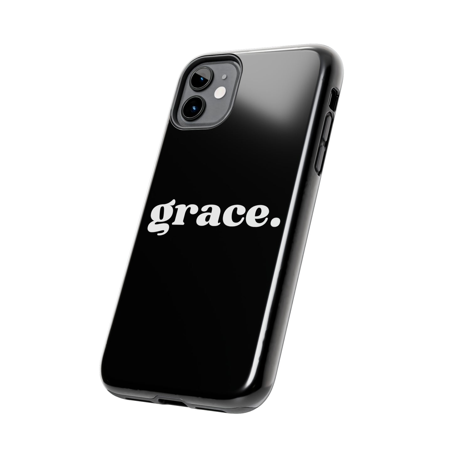 Grace iPhone Case - Black