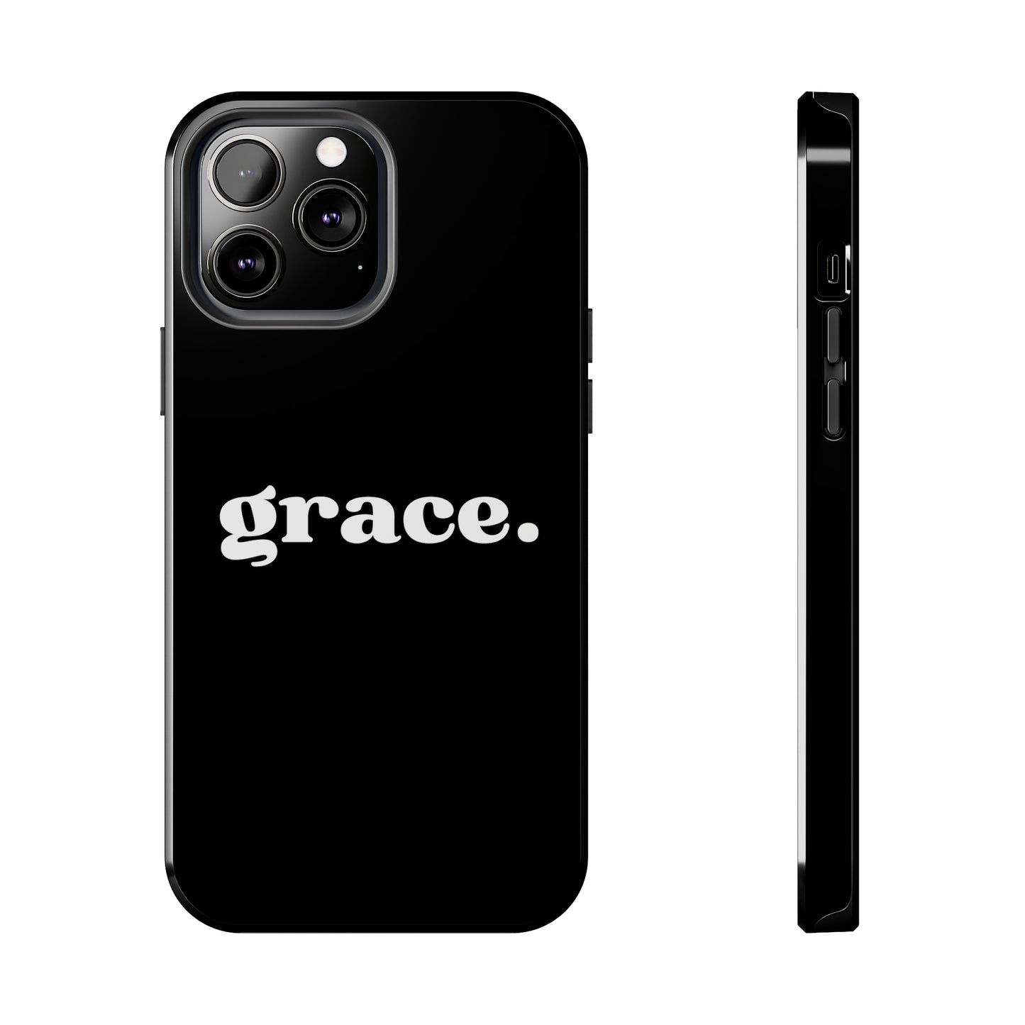 Grace iPhone Case - Black