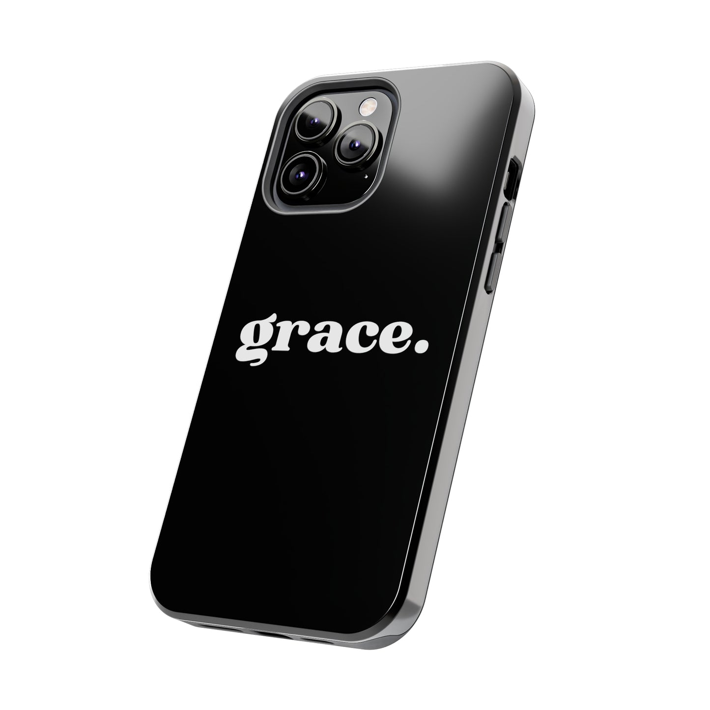 Grace iPhone Case - Black