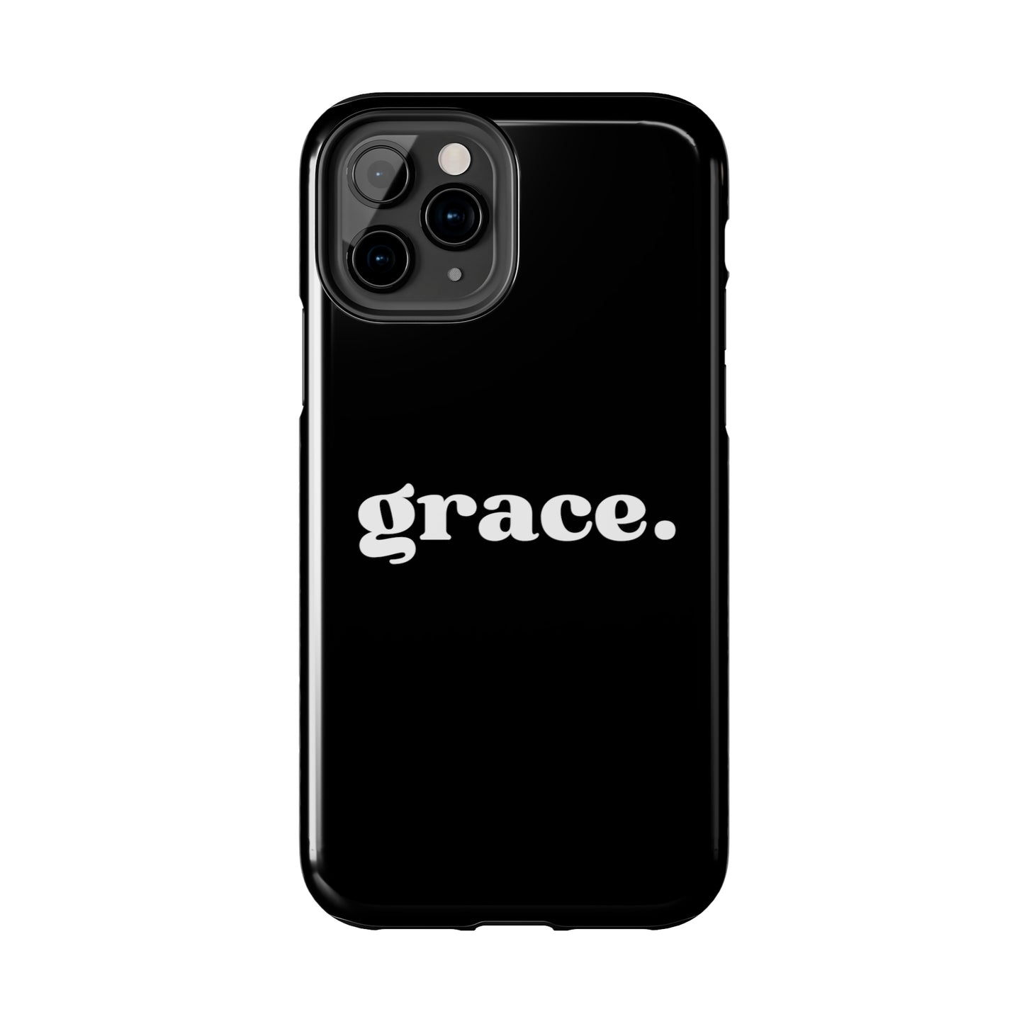 Grace iPhone Case - Black