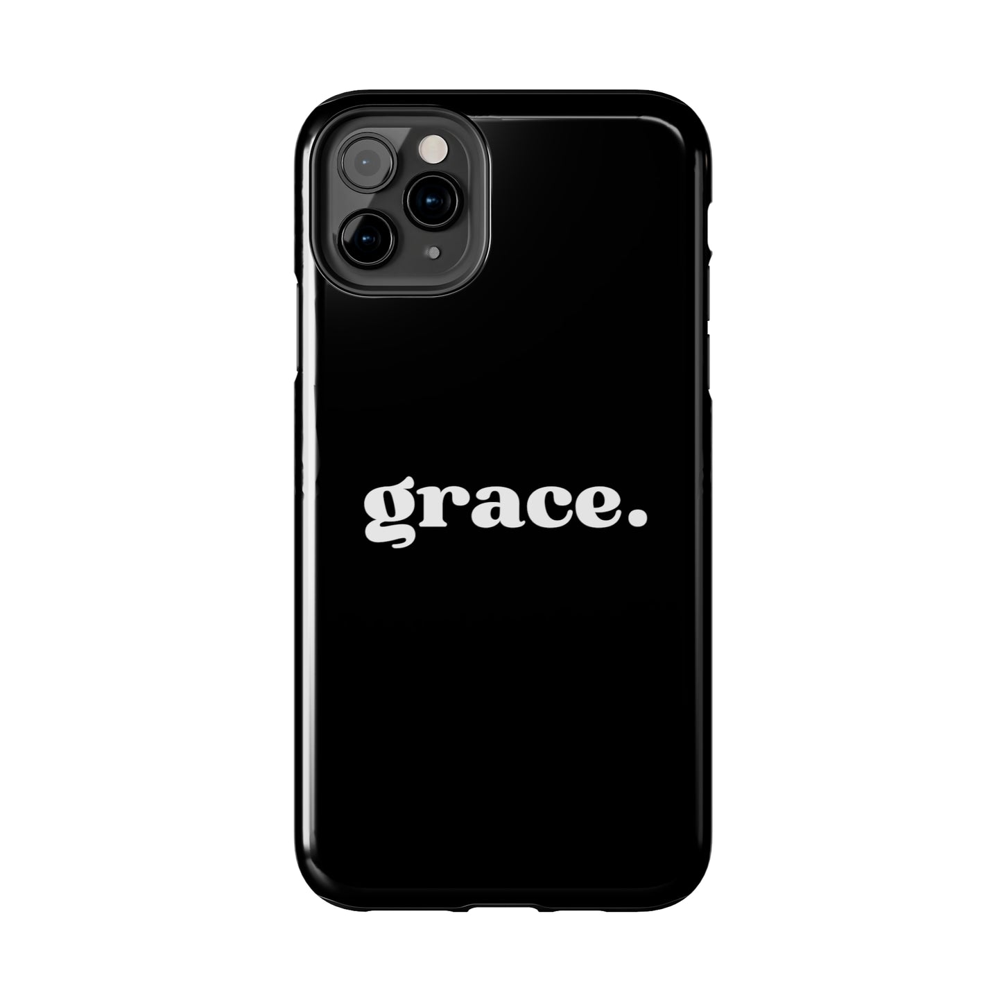 Grace iPhone Case - Black