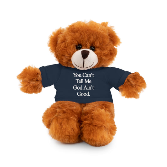 Stuffed Animals With "You Can't Tell Me" T-Shirt