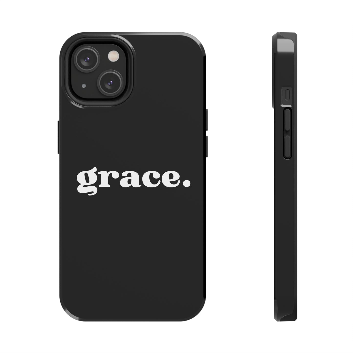 Grace iPhone Case - Black