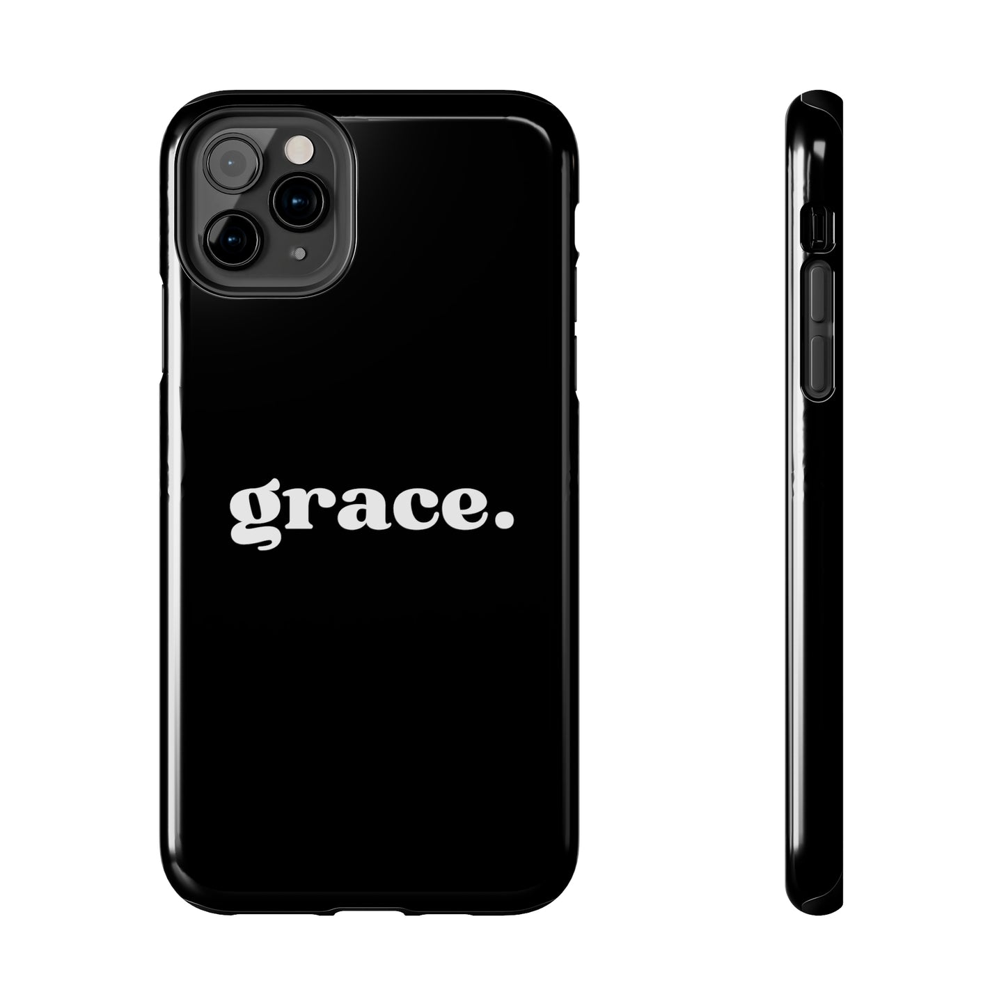 Grace iPhone Case - Black