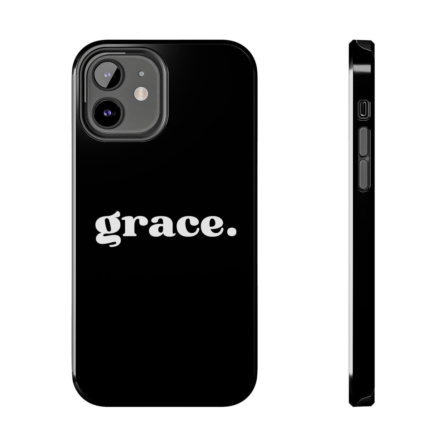 Grace iPhone Case - Black