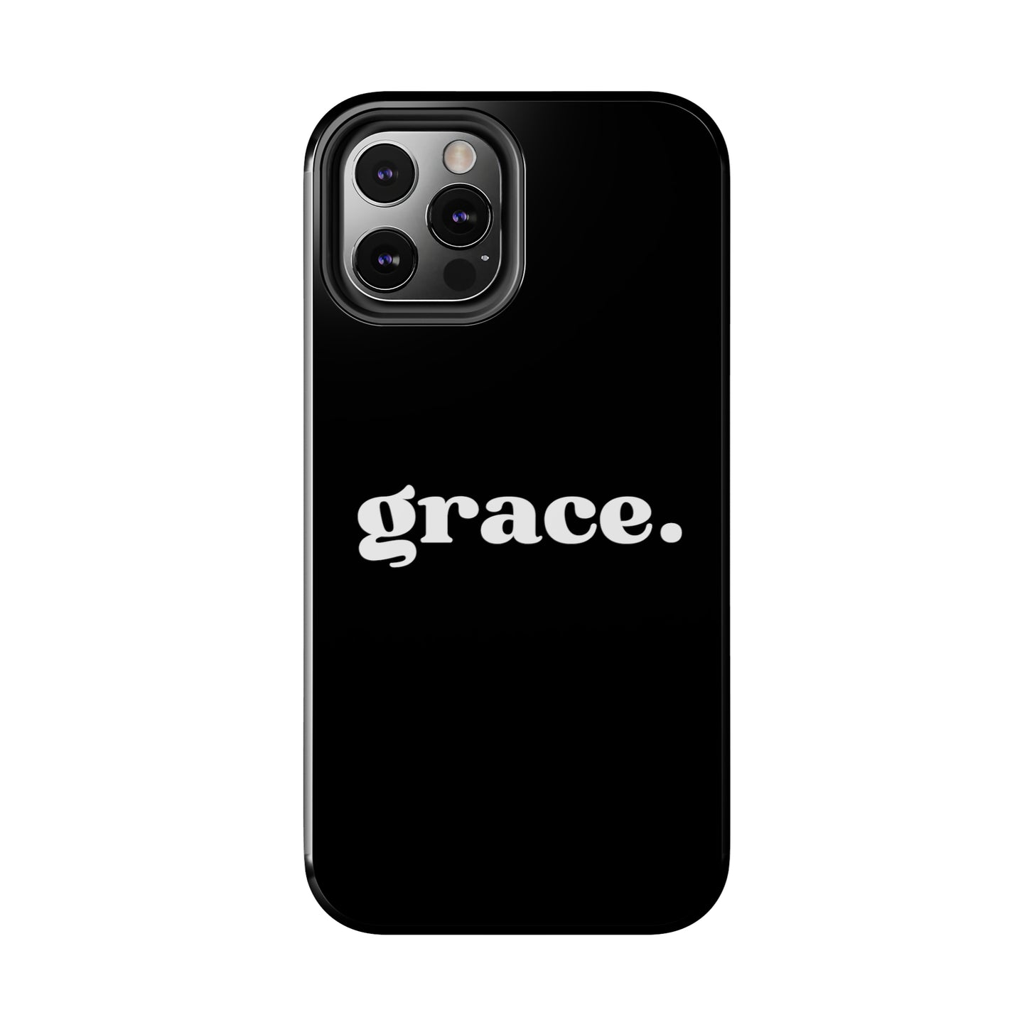 Grace iPhone Case - Black