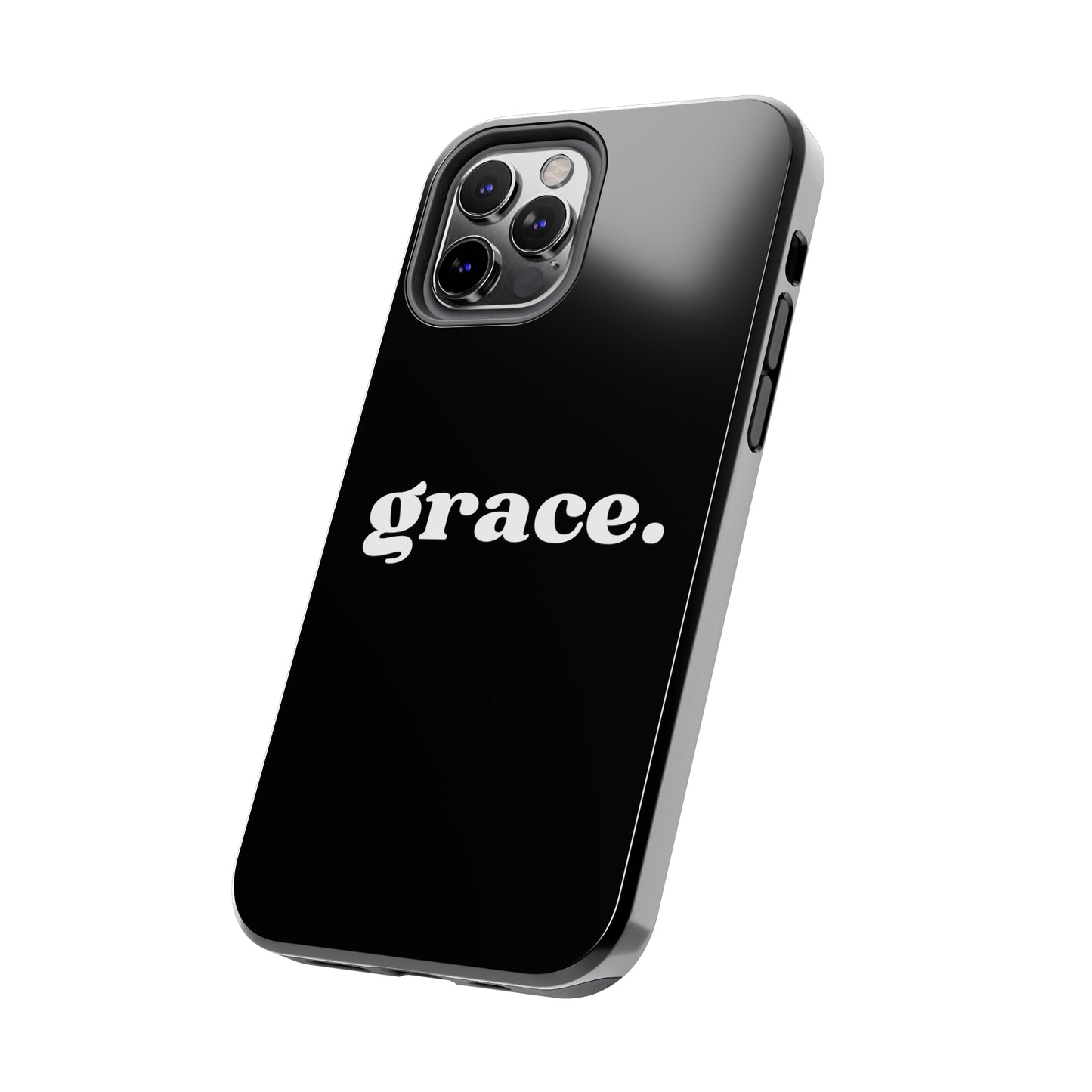 Grace iPhone Case - Black