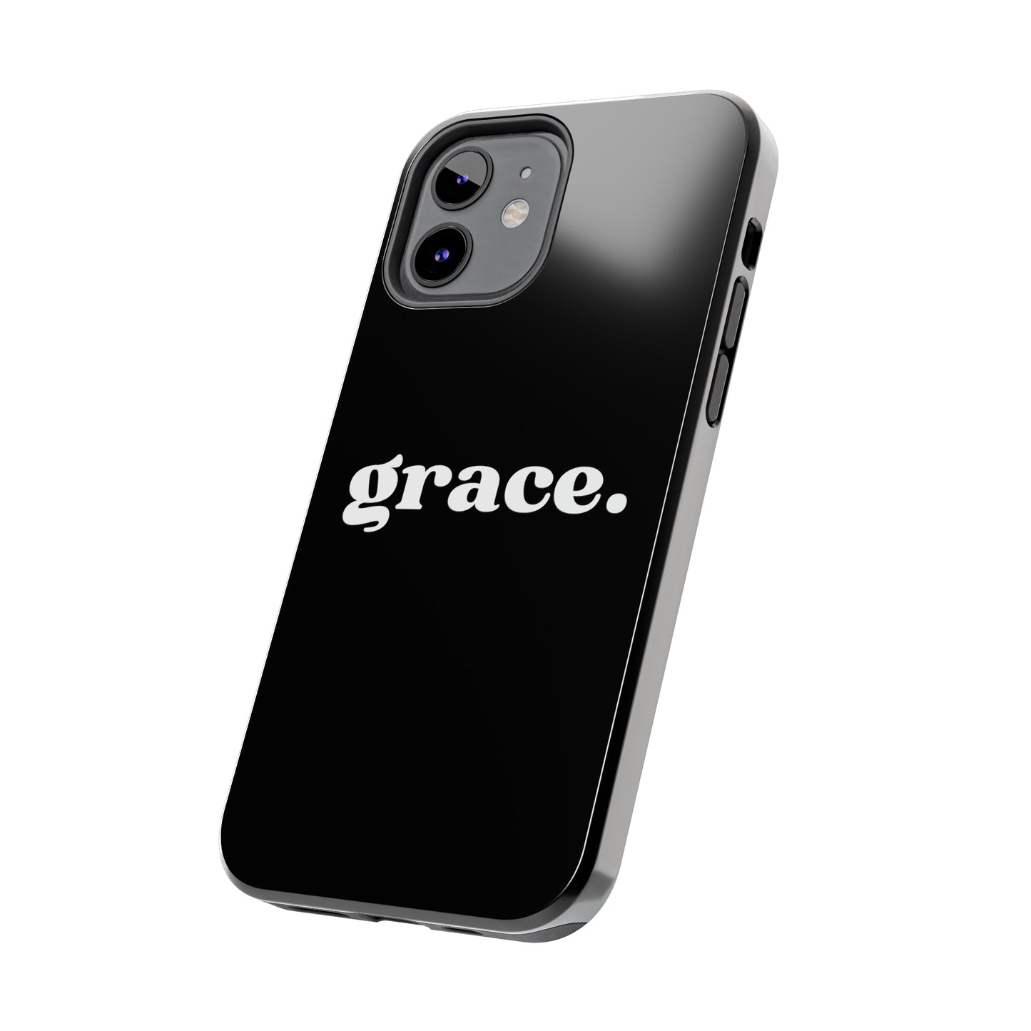 Grace iPhone Case - Black