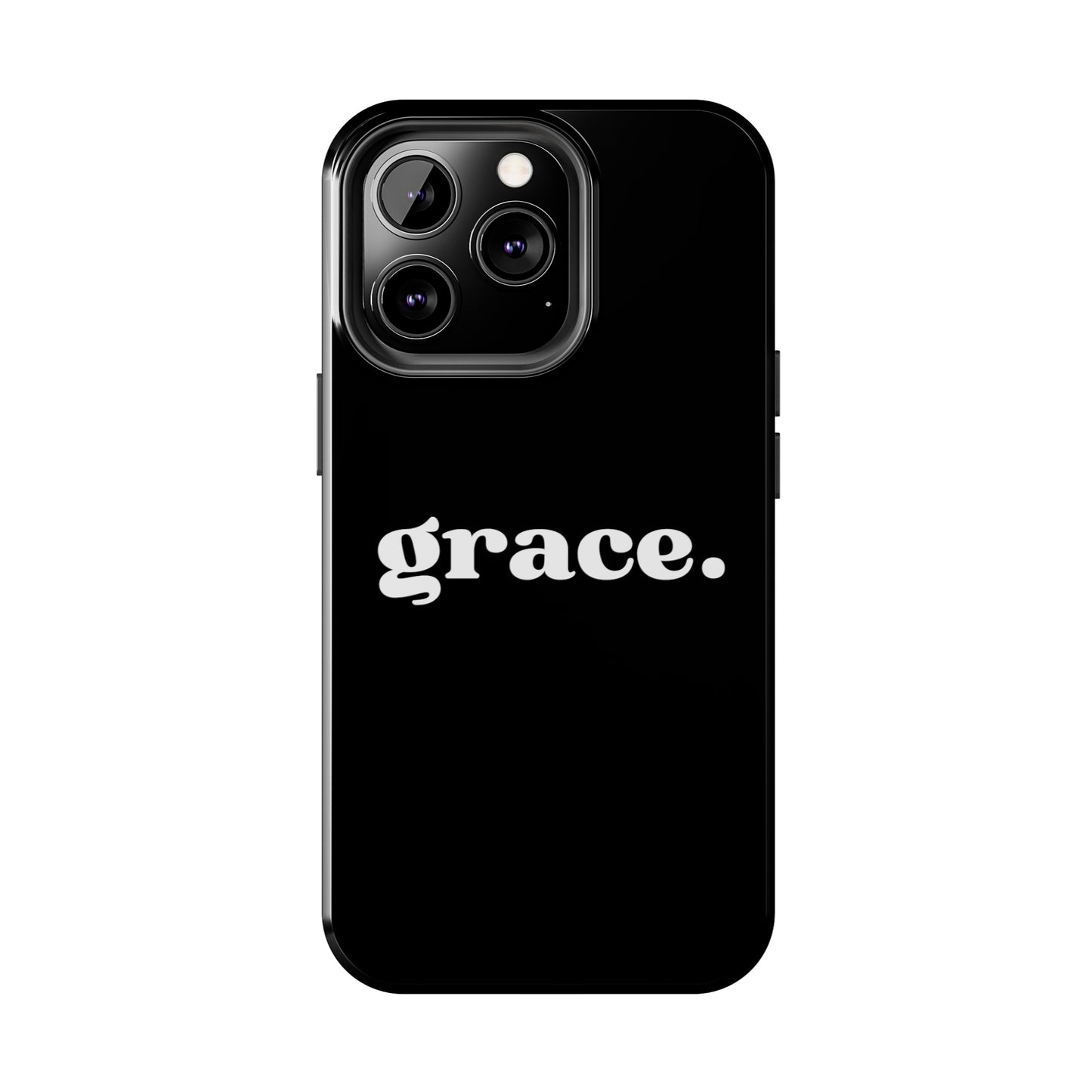 Grace iPhone Case - Black