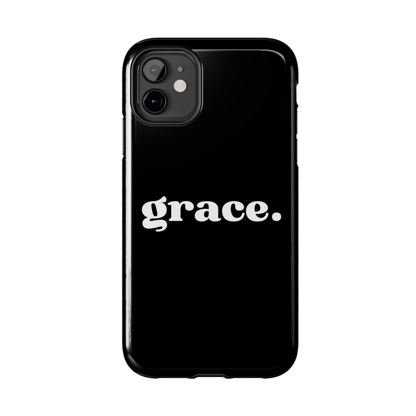 Grace iPhone Case - Black