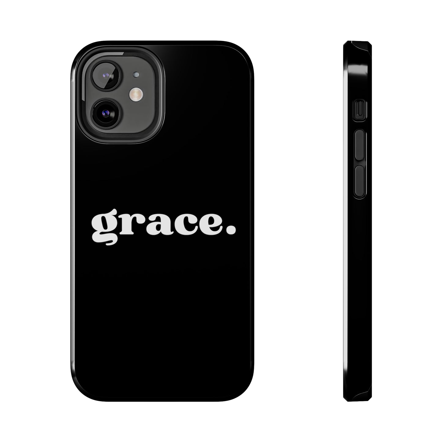 Grace iPhone Case - Black