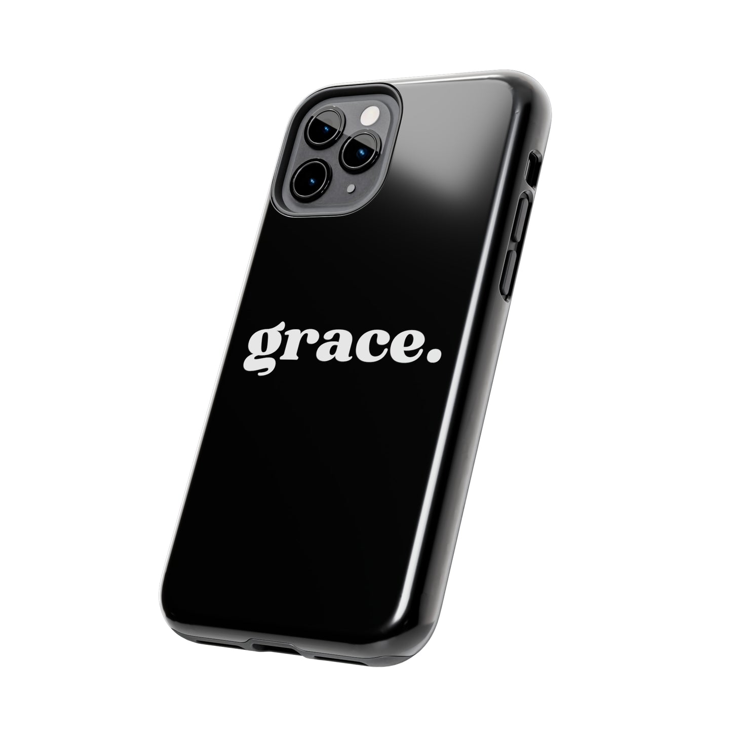 Grace iPhone Case - Black