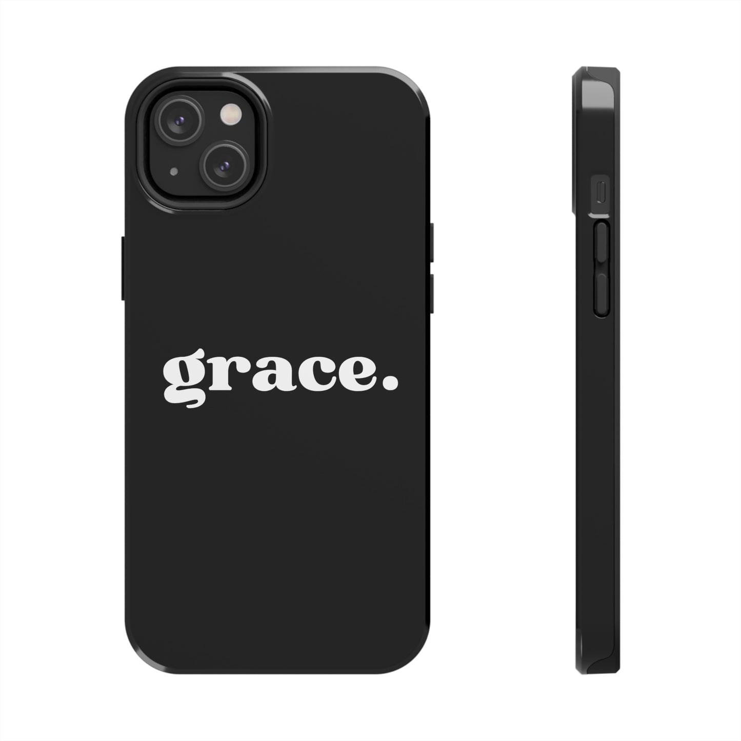 Grace iPhone Case - Black