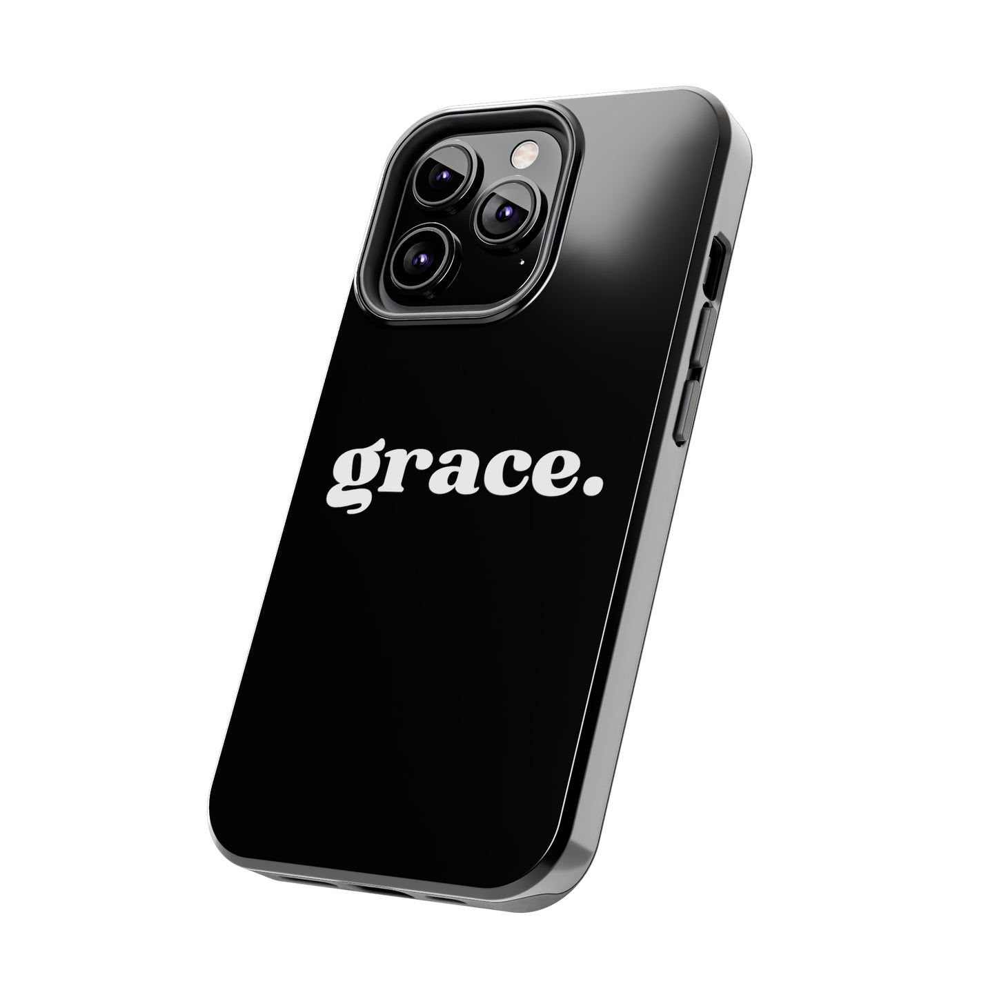 Grace iPhone Case - Black