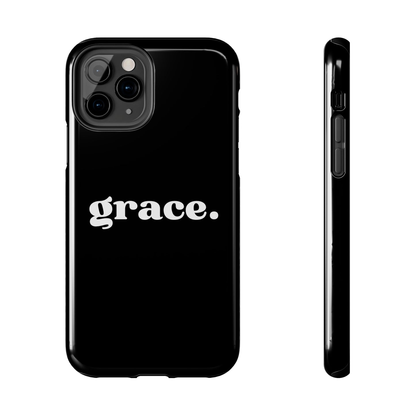 Grace iPhone Case - Black