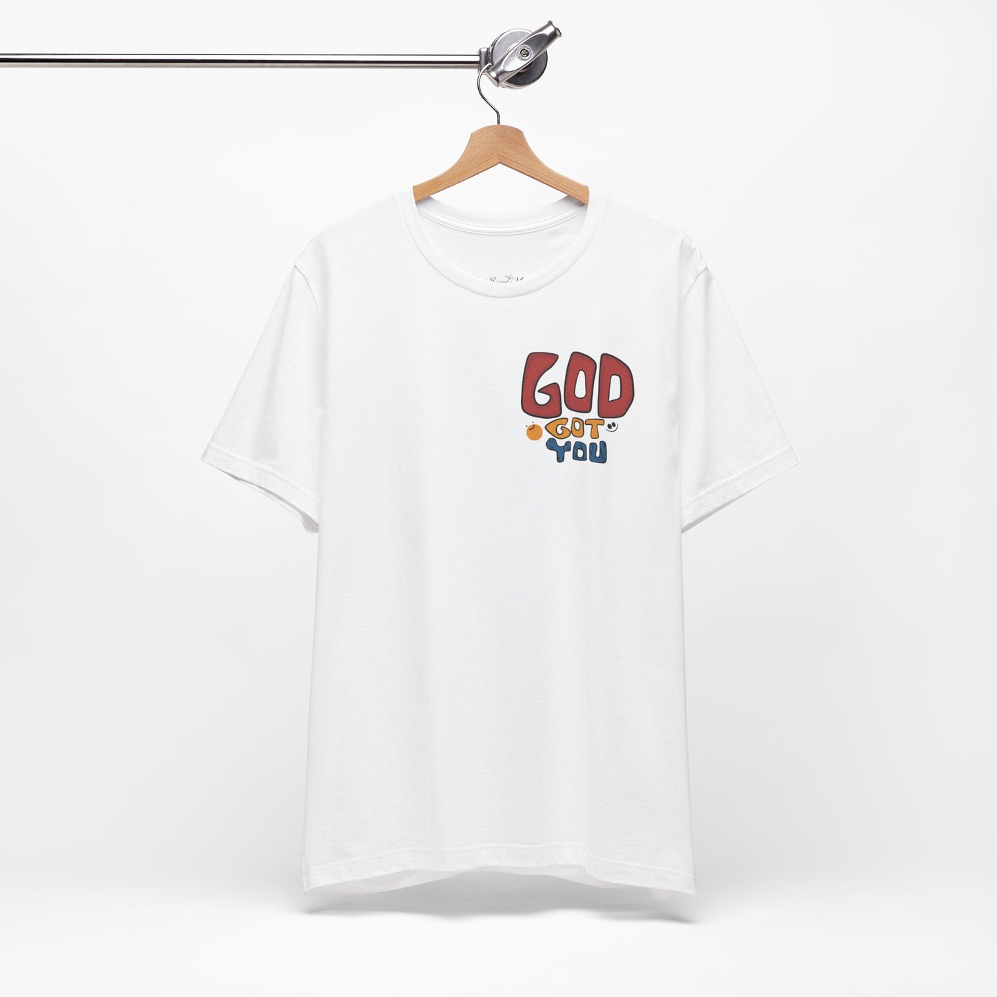 God Got You T-Shirt (Double-Sided) - White