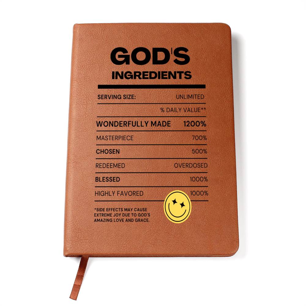 God's Ingredients Journal