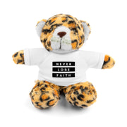 Stuffed Animals with Never Lose Faith T-Shirt
