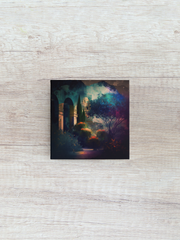2x12 inch canvas print of the Garden of Gethsemane, a holy site in Jerusalem where Jesus is said to have prayed before his crucifixion. High-quality and durable, a perfect way to show your faith and bring inspiration to your home or office decor